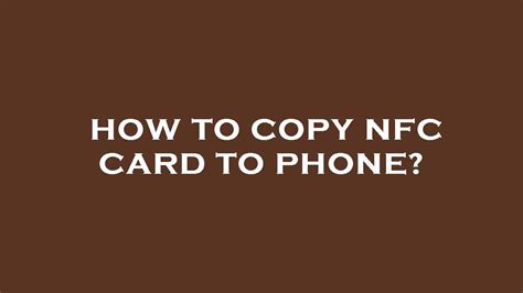 decrypt nfc card|how to copy nfc cards.